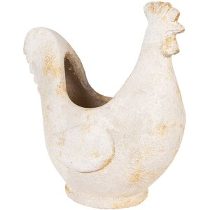 Clayre & Eef 6MG0115 Décoration Pot de fleurs Beige Marron 36x18x35 cm