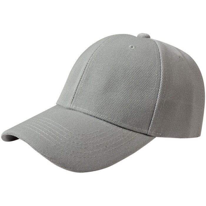 Juleeze JZCAP0012G Casquette Grise 57 cm Réglable Respirante Polyester