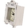 Clayre & Eef 6KL0832 Horloge de table Vintage Gris-Beige 10x6x14 cm 1xAA Verre Bois