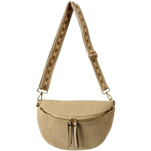 Juleeze JZBG0305BE Sac Beige 25x16x7 cm Bandoulière réglable