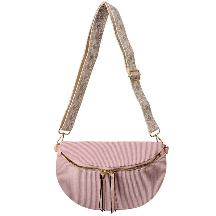 Juleeze JZBG0305P Sac Rose 25x16x7 cm Sac à bandoulière synthétique