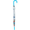 Juleeze JZUM0093 Parapluie Transparent Motif Papillon Ø 90x82 cm Bleu