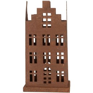 Clayre & Eef 6Y5791 Décoration Maison Lot de 2 Métal Marron Vintage Style Campagne