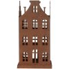 Clayre & Eef 6Y5791 Décoration Maison Lot de 2 Métal Marron Vintage Style Campagne