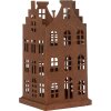 Clayre & Eef 6Y5791 Décoration Maison Lot de 2 Métal Marron Vintage Style Campagne