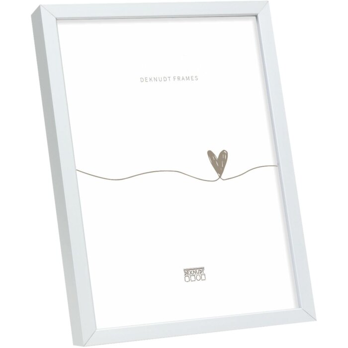 Deknudt S029D1 Cadre photo simple 15x20 cm aluminium mat argenté