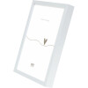 Deknudt S029D1 Cadre photo simple 15x20 cm aluminium mat argenté