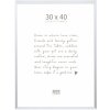 Deknudt S029D1 Cadre photo simple 30x40 cm aluminium mat argenté