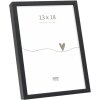 Deknudt S029S2 Cadre photo simple 13x18 cm aluminium mat noir