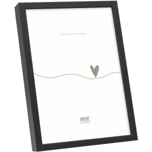 Cadre Photo Deknudt S029S2 Aluminium Noir Mat 15x20 cm