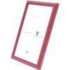 Deknudt S236F4 Cadre photo rouge bois 10x15 cm style rustique