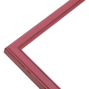 Cadre Photo Deknudt S236F4 Rouge Bois 20x30 cm Style Rustique