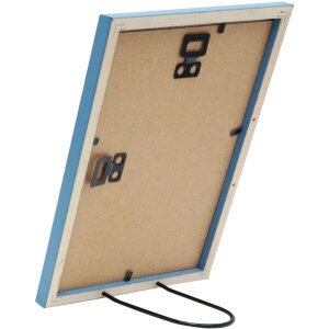 Deknudt S236F6 Cadre photo bleu bois 20x30 cm style rustique