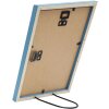 Deknudt S236F6 Cadre photo bleu bois 20x30 cm style rustique