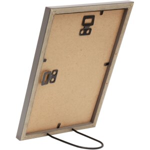 Deknudt S236F7 Cadre photo gris bois 10x15 cm style rustique