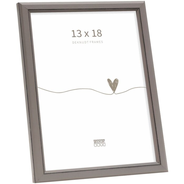 Deknudt S236F7 Cadre photo gris bois 13x18 cm style rustique