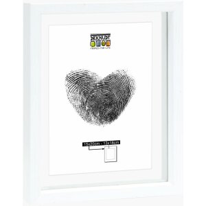 Deknudt S68SG1 Cadre photo en verre avec bordure bois...