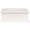 Boîte à mouchoirs Clayre & Eef 6H2396 Blanc Bois 28x16x10 cm Style Vintage