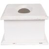 Boîte à mouchoirs Clayre & Eef 6H2396 Blanc Bois 28x16x10 cm Style Vintage