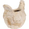 Clayre & Eef 6MG0108 Décoration Pot de fleurs beige marron 31x20x27 cm style rustique