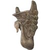 Clayre & Eef 6MG0112 Décoration Pot de fleurs brun vert 30x15x43 cm Style baroque