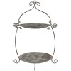 Clayre & Eef 6Y5657 Etagère 34x32x50 cm Vert Marron Antique Métal Style Vintage