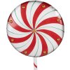 Clayre & Eef 6Y5733 Décoration Lollipop Rouge Blanc 40x30x120 cm