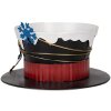 Clayre & Eef - Décoration Hut en métal Ø22 x 12 cm Noir, Bleu, Or
