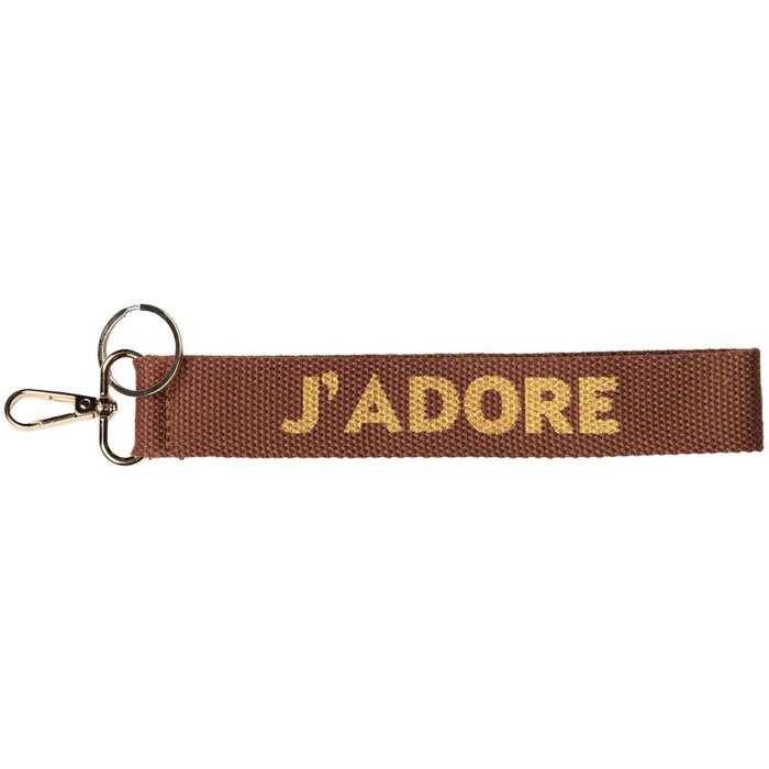 Juleeze JZKC0162 Clé à ouverture Brun 3x1x20 cm Script Jadore