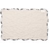 Tableau de six sets de tables Q205.040 Clayre & Eef blanc brun 48x32 cm style campagne