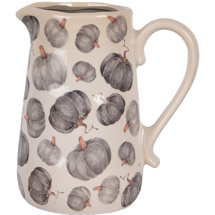 Clayre & Eef Carafe Décoration Motif Courge 21x15x23 cm