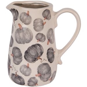 Clayre & Eef Carafe Déco Motifs Courge 16x12x18 cm