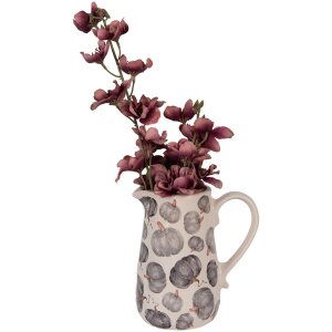 Clayre & Eef Carafe Déco Motifs Courge 16x12x18 cm