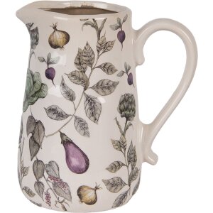 Clayre & Eef Pot décoratif motif légumes 21x15x23 cm
