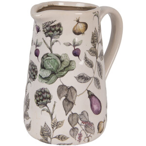 Clayre & Eef Pot décoratif motif légumes 21x15x23 cm