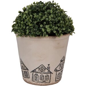 Clayre & Eef 6CE2123XL Pot de Fleurs Décoration Ø 21x20 cm