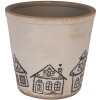 Clayre & Eef 6CE2123XL Pot de Fleurs Décoration Ø 21x20 cm