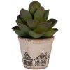 Clayre & Eef 6CE2123XS Pot de Fleurs Décoratif Ø 8x7 cm