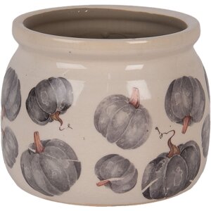 Clayre & Eef 6CECSP0001S Pot de Fleurs Déco Ø 12x10 cm