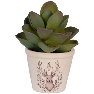 Clayre & Eef 6CEGTW0001XS Pot Decoratif Ø 8x7 cm