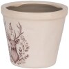 Clayre & Eef 6CEGTW0001XS Pot Decoratif Ø 8x7 cm