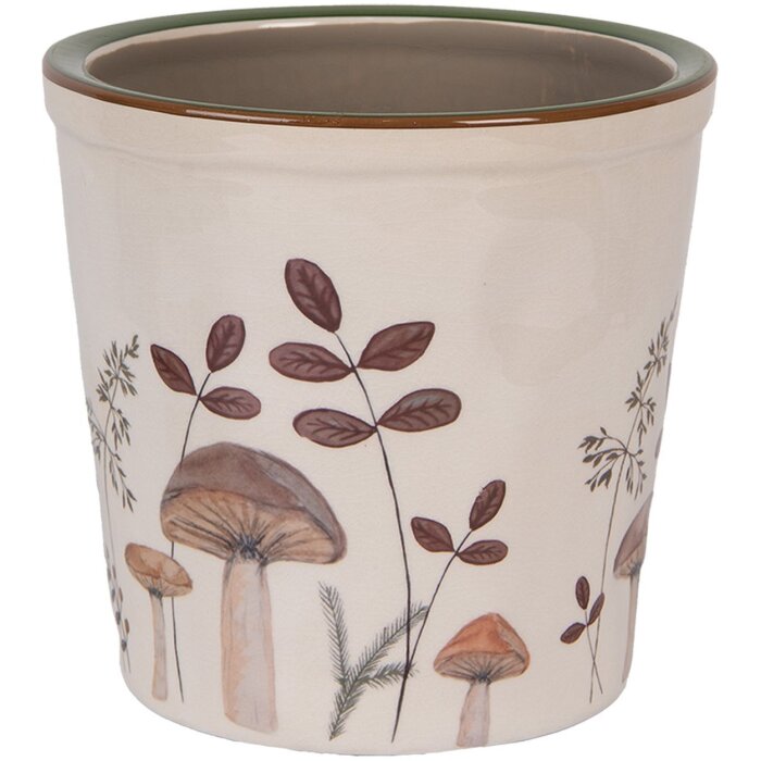 Clayre & Eef 6CELFJ0001L Pot Décoratif Ø 17x16 cm