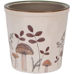 Clayre & Eef 6CELFJ0001L Pot Décoratif Ø 17x16 cm