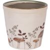 Clayre & Eef 6CELFJ0001M Pot de Fleurs Décoratif Ø 15x14 cm