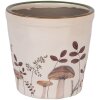 Clayre & Eef 6CELFJ0001M Pot de Fleurs Décoratif Ø 15x14 cm