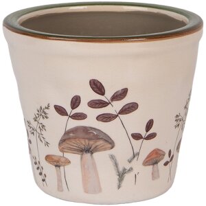 Clayre & Eef 6CELFJ0001S Pot Décoration Ø 12x11 cm