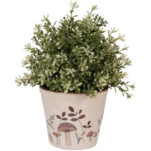 Clayre & Eef 6CELFJ0001S Pot Décoration Ø 12x11 cm