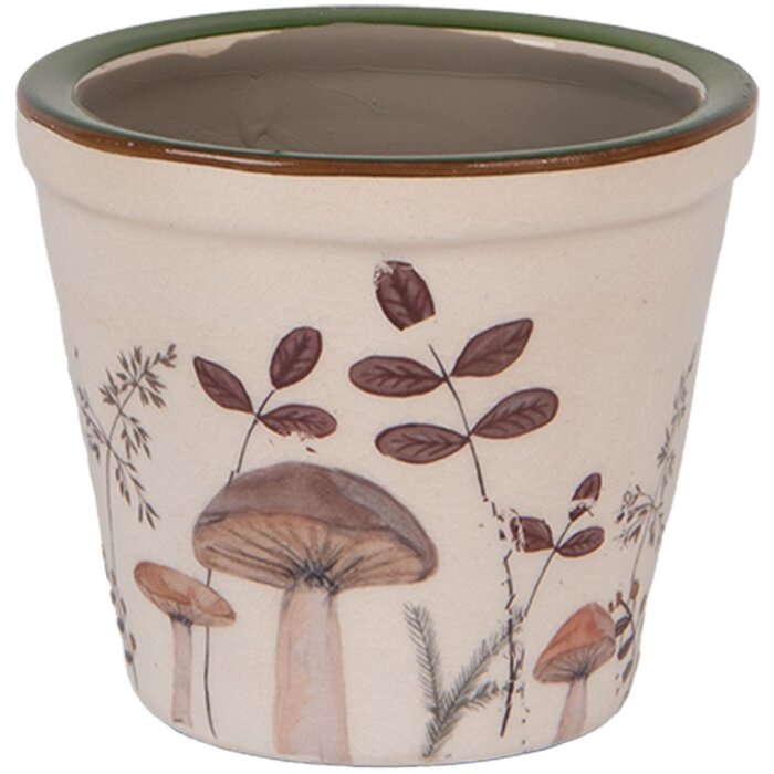 Clayre & Eef 6CELFJ0001XS Pot Décoration Ø 8x7 cm
