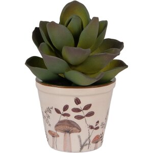 Clayre & Eef 6CELFJ0001XS Pot Décoration Ø 8x7 cm