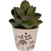 Clayre & Eef 6CELFJ0001XS Pot Décoration Ø 8x7 cm